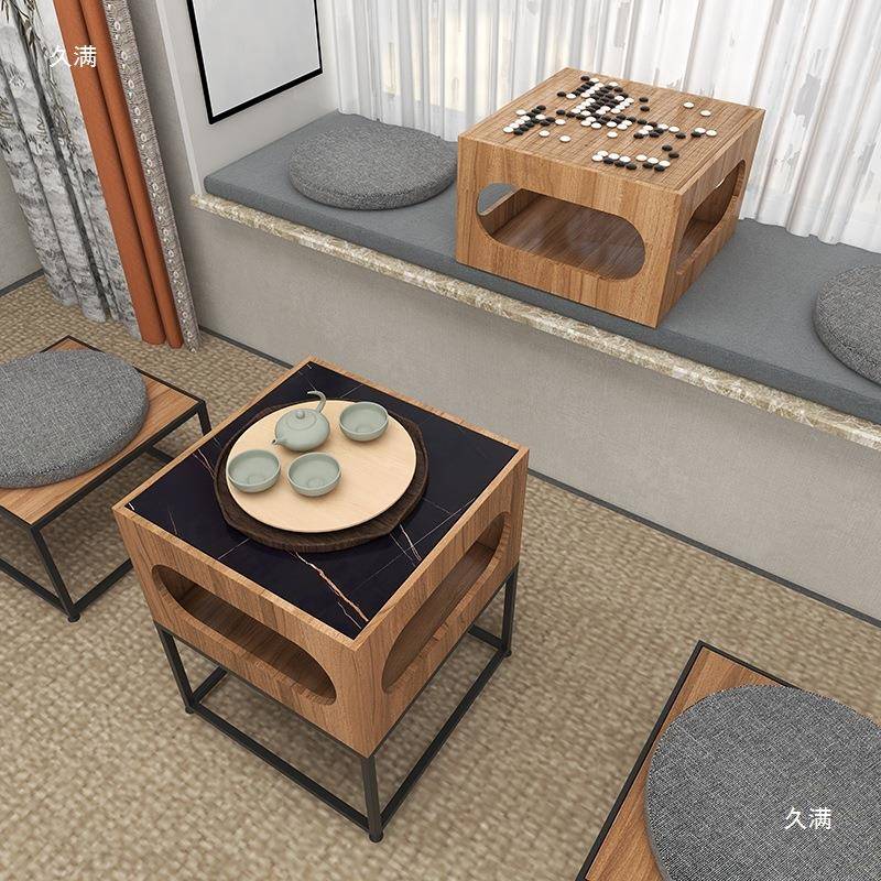 桌象棋桌围棋桌双面两用椅组合功多能飘窗小2106茶几日榻榻米式矮