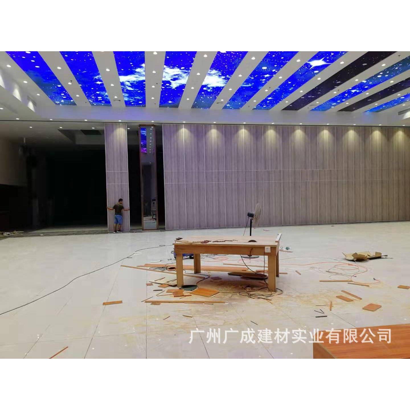 酒动活动隔断墙店折叠移屏65型风隔断隔音宴会厅隔断墙