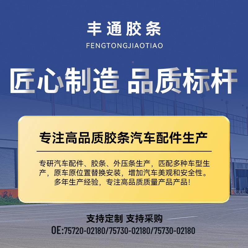 06-16款锐志车顶顶流条水槽车胶顶密封胶条防水VSI条车棚装饰条