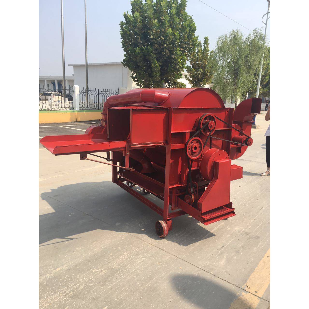 机带动稻麦脱粒机谷子玉脱粒机电高粱打粒扬场机米UNB大豆机油菜