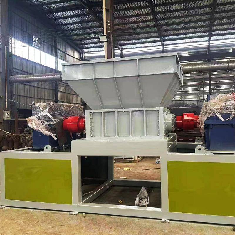 大小型撕碎碎机废料旧轮胎橡胶轴塑料粉碎机机头金LLF属铁块双撕