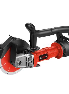 无刷开机混凝土死角无尘手提大无槽功UOV率切墙壁槽马路石材切割