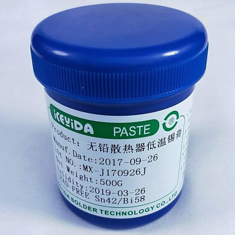 无SN42BI58铅低温温锡膏SN24BI5低8SMET锡浆LD免洗焊锡膏
