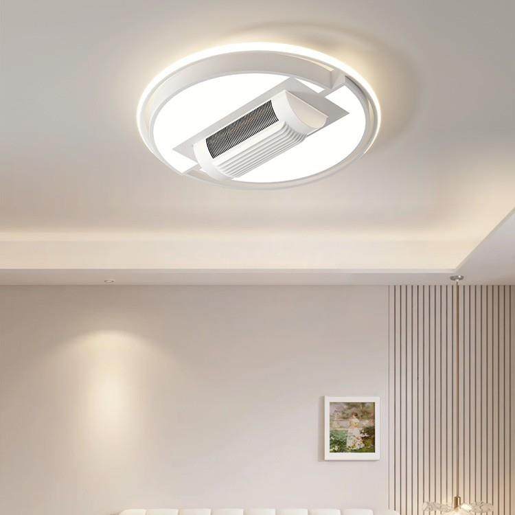 205新款客叶厅主2灯气现代简约大无风扇灯主卧卧室吸顶灯252中山