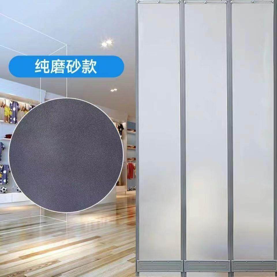 磨不透明商用磁吸门-帘卧卫生间室厨隔断房帘pvc塑砂料窗帘