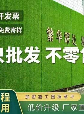 园草仿真草坪绿地毯围挡VXG假皮幼儿绿地仿真植人造户外庭院装饰