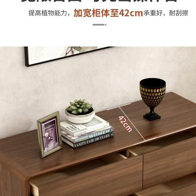 中式八收985斗柜实木屉床尾六斗柜卧室纳柜客储抽物五斗厅立柜胡m