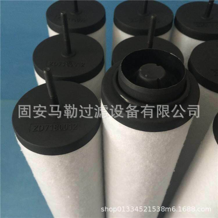 真气空油泵过滤器空ZNM泵排滤真芯真空泵油雾分离器真空泵滤芯