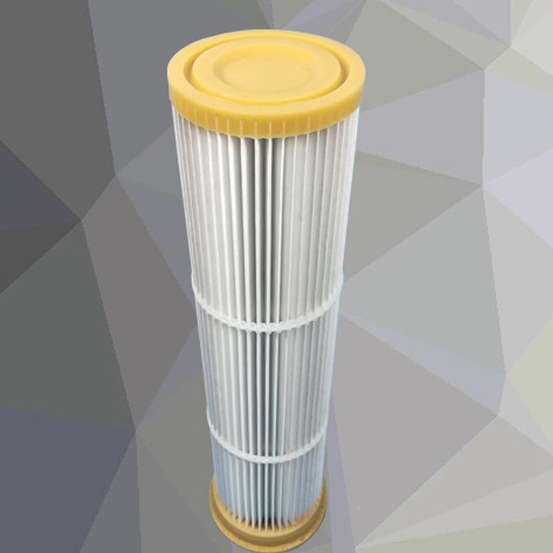 聚氨覆膜滤筒工业除尘133-20家00花板开孔尘除尘器滤袋厂工业除酯