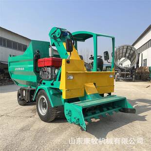 干湿两用小型清粪自动装卸牛粪车粪机一启动牛OBR舍清收键粪车