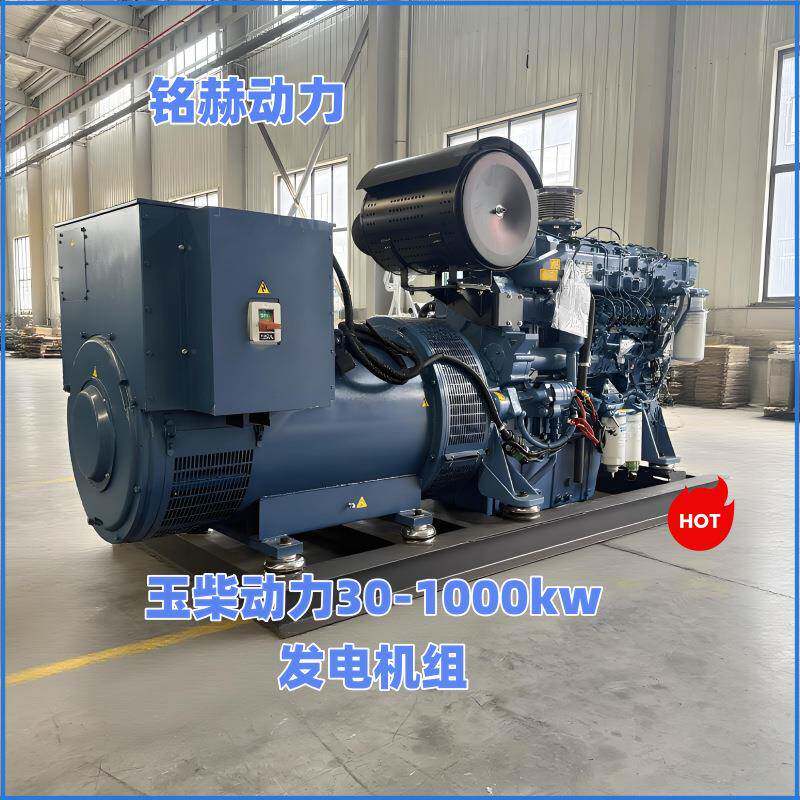 玉柴30-0100算kw柴油机发电机组用于30KW力心中工厂电站养殖应急