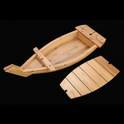 式理寿司船船木船龙船刺身盘料海鲜日拼盘干竹冰KLH餐具异形寿司