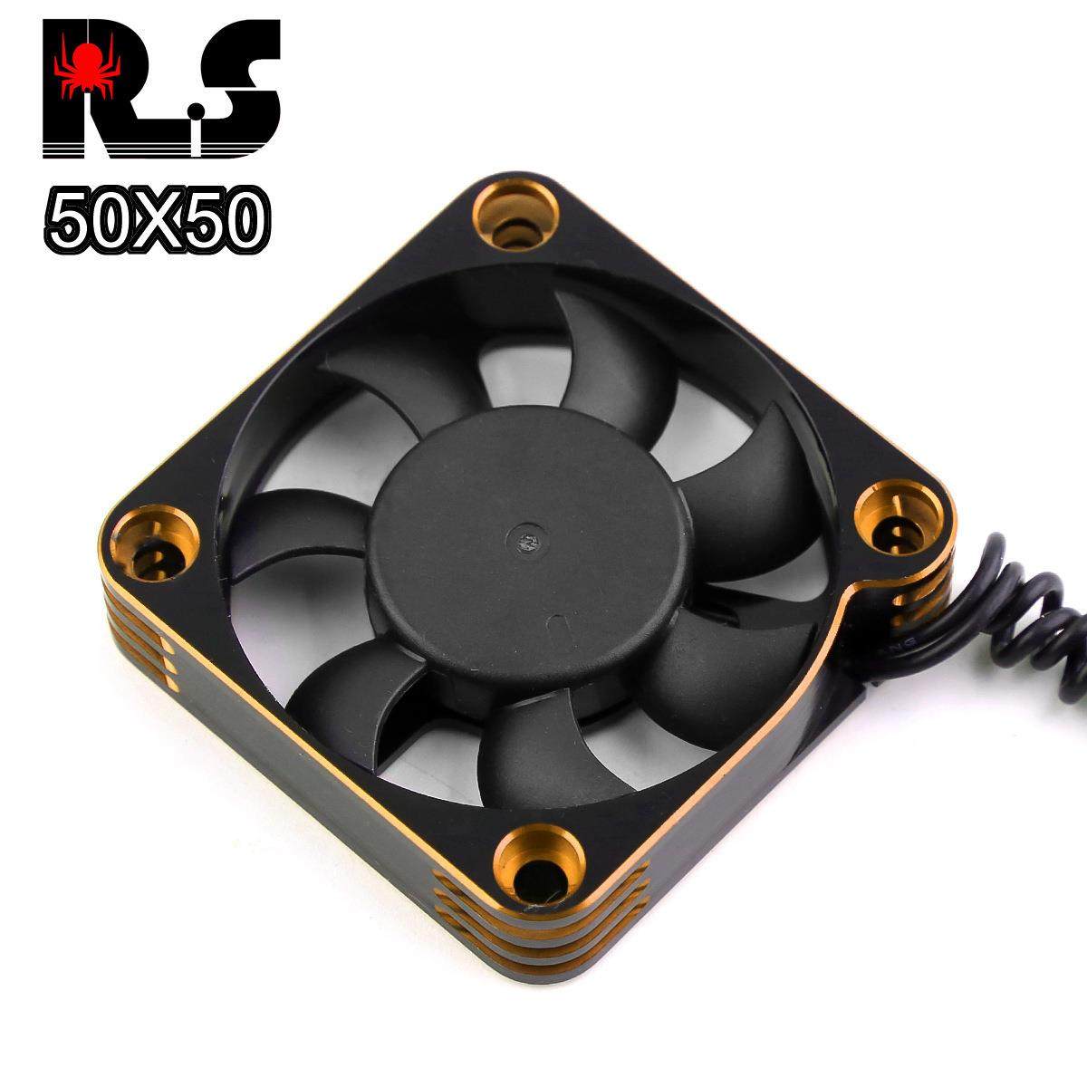 RS红蜘蛛攀爬车金属外壳5010高转速金属散热风扇散热风扇50*50