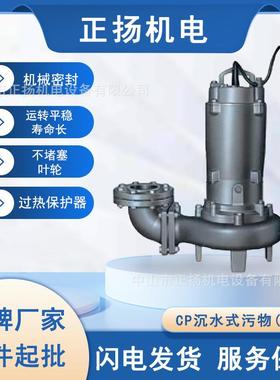 供应川源泵耐腐蚀污水泵铸铁CP沉水式污物泥泵CP50.75-50铸铁材质