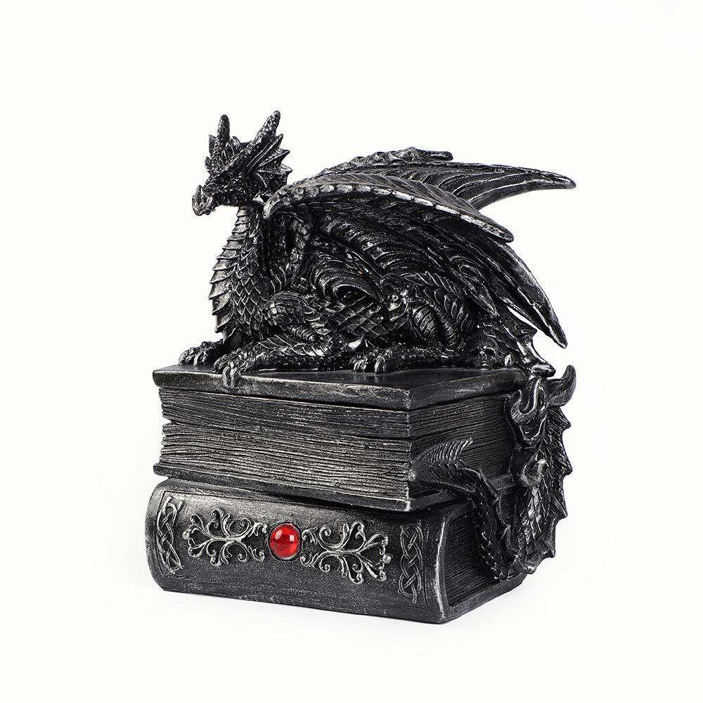 树脂工艺品D&D黑龙首饰盒摆件收纳装饰品送礼创创意摆件,电子元器件市场,其它元器件,淘宝优惠券,粉丝福利购,淘宝优惠卷