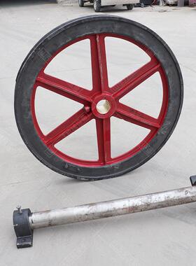 矿用铸钢绞车游动天轮TXG-1000立井固定绳轮斜井提升固定天轮