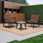 阳台桌椅三件套奶茶店咖啡店酒店阳光房桌椅组合