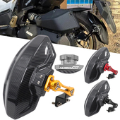 适用三阳HUSKY哈士奇ADV150改装 配XS150T件后挡泥板后沙板防水盾