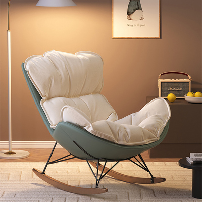 懒人沙发可躺可睡龙虾摇摇椅单人躺椅阳台休闲家用卧室房间小沙发