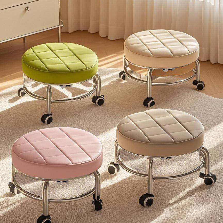 万向轮凳子家用滑轮矮凳儿童修脚学步美甲带娃美缝板凳足浴圆凳,畜牧/养殖物资,畜牧/养殖器械,淘宝优惠券,粉丝福利购,淘宝优惠卷
