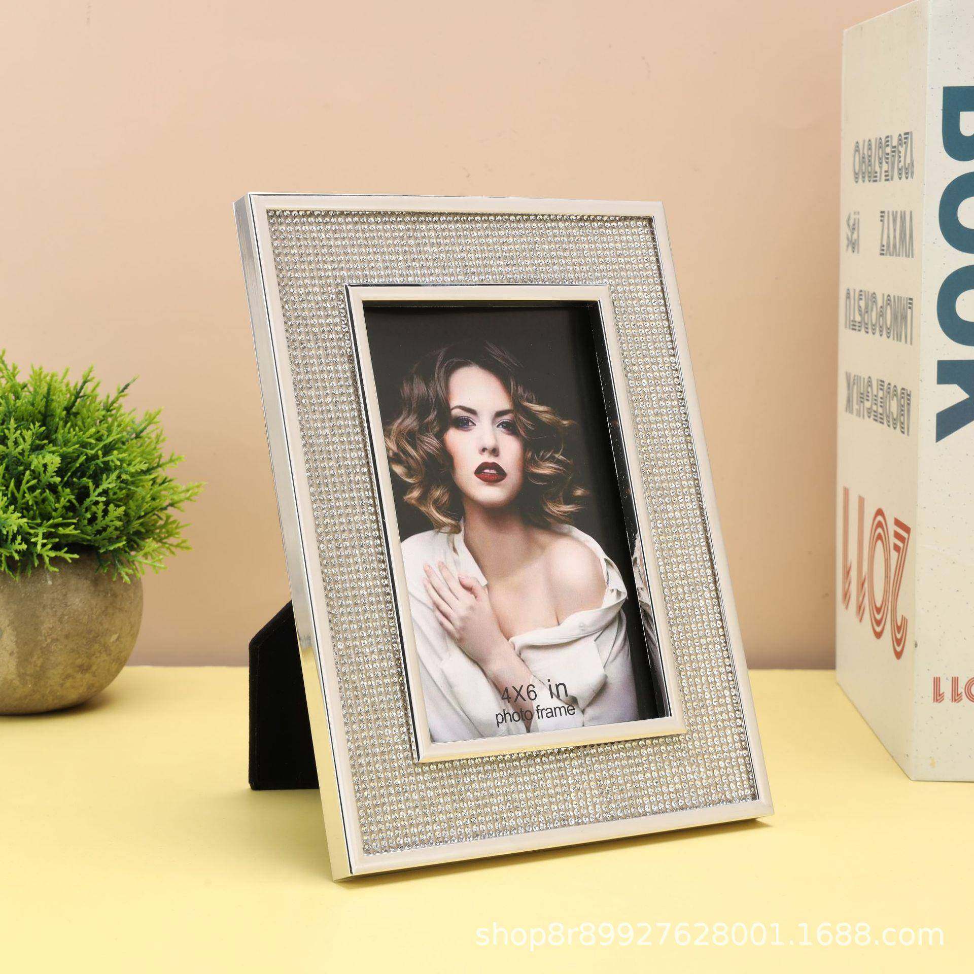 1202-3横式竖式金属边框镶钻相框，软装简约相框摆台,机械设备,其他机械设备,淘宝优惠券,粉丝福利购,淘宝优惠卷