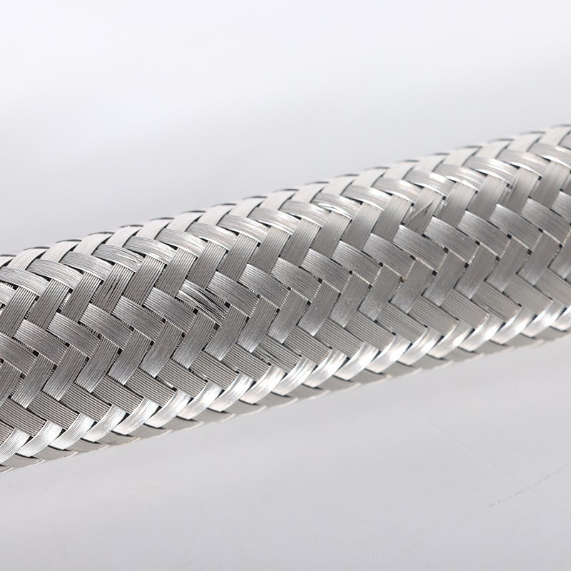 304316L波纹管工业编织网DN32(1.2寸)耐高温蒸汽高压金属软管