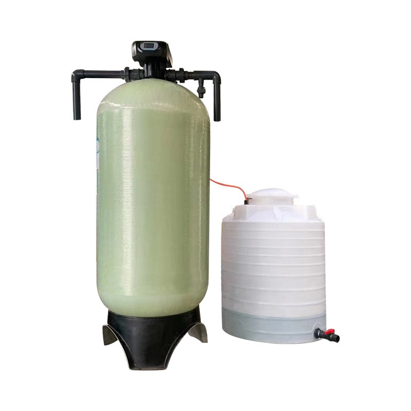 井水过滤器砂碳软化水设备工业软水机净水设备地下水过滤玻璃钢罐