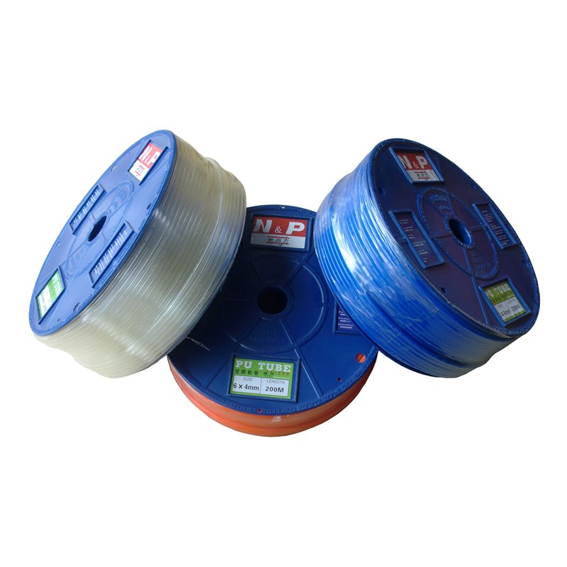 新同力气管6mm*4mm 200m/卷 空压机风管 PU0640直软管 气泵高压管