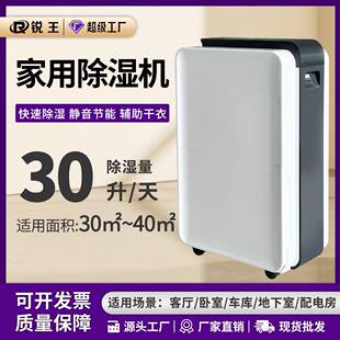 家用除湿机30L室内去湿机干衣别墅抽湿机吸湿除湿器静音2024