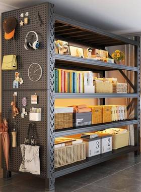 钢衣帽架XBC蝴蝶货架孔组衣柜制家用开放式简易合衣架落地铁艺收