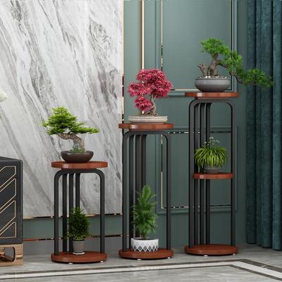 艺花架置物架阳台花架铁子简约代厅落客地式多层室0588现内绿萝花