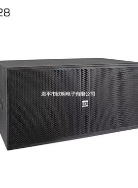E22198专业率低音炮源音箱双818寸大功1600W户外舞台演出无源音无