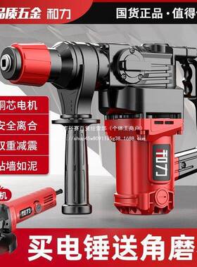 国电锤电德大功率40621混凝土冲击钻电钻家镐多功能用工