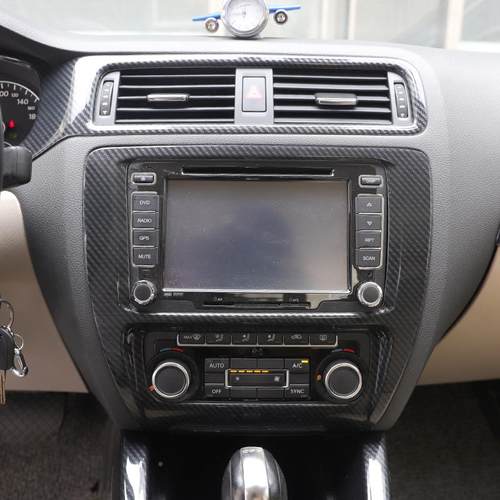 贴右驾1碳2-14款速腾升降窗纤内饰捷达拉手桃右舵12-1木改装汽车