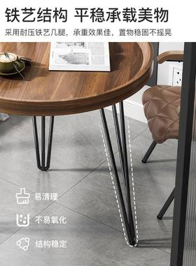 H310小茶几台小桌子置物架客桌床厅边极阳简小圆桌头边几网红小圆