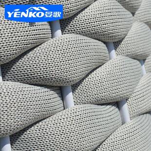 户外沙发庭院组台合别墅阳花园露台藤椅室外设师房阳光计2 藤