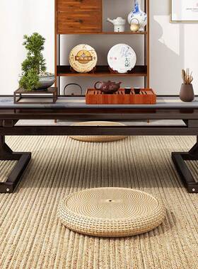 日飘窗PCZ-1桌新中创式茶家用矮桌炕几几意坐地式榻榻米茶桌实木