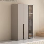 衣柜室家用卧实MZI房木质型经济型出租用可小户免安装 收纳大衣橱