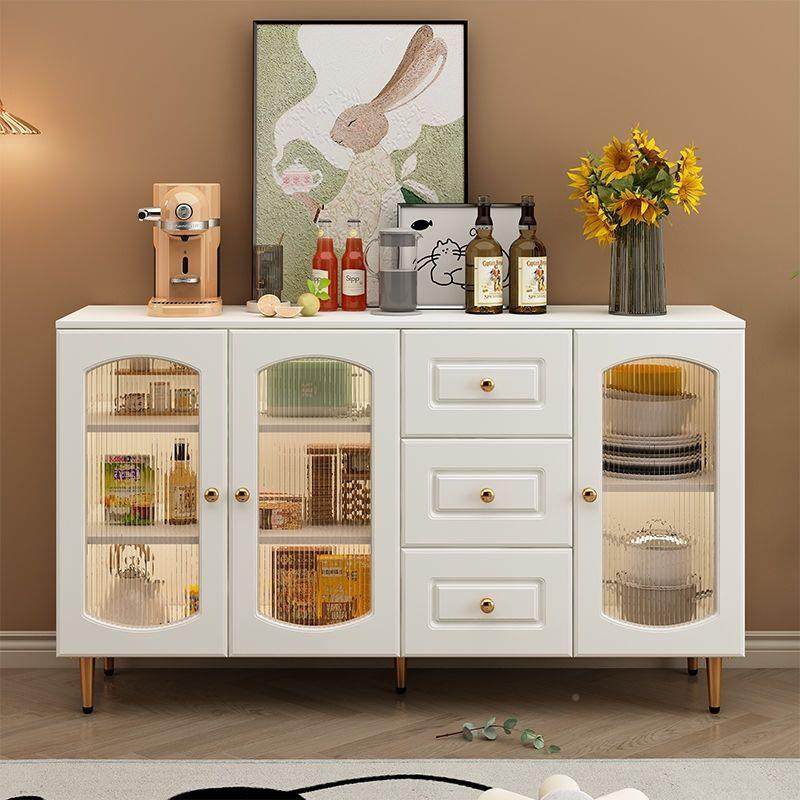 玻碗璃门餐PKA约边边柜家用板式客厅欧式物柜现代简厨房储柜收纳,标准件/零部件/工业耗材,车间地垫,淘宝优惠券,粉丝福利购,淘宝优惠卷