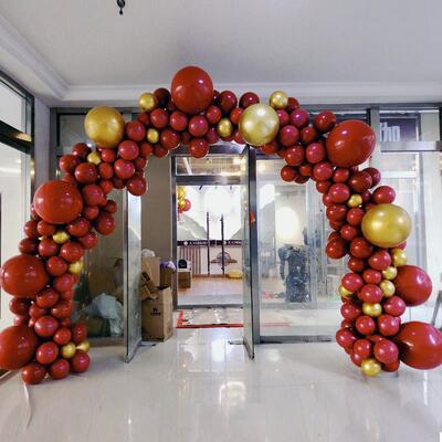 拱门球开业吉活动气场拱门典商场门店景布大IHE置装饰套装支架