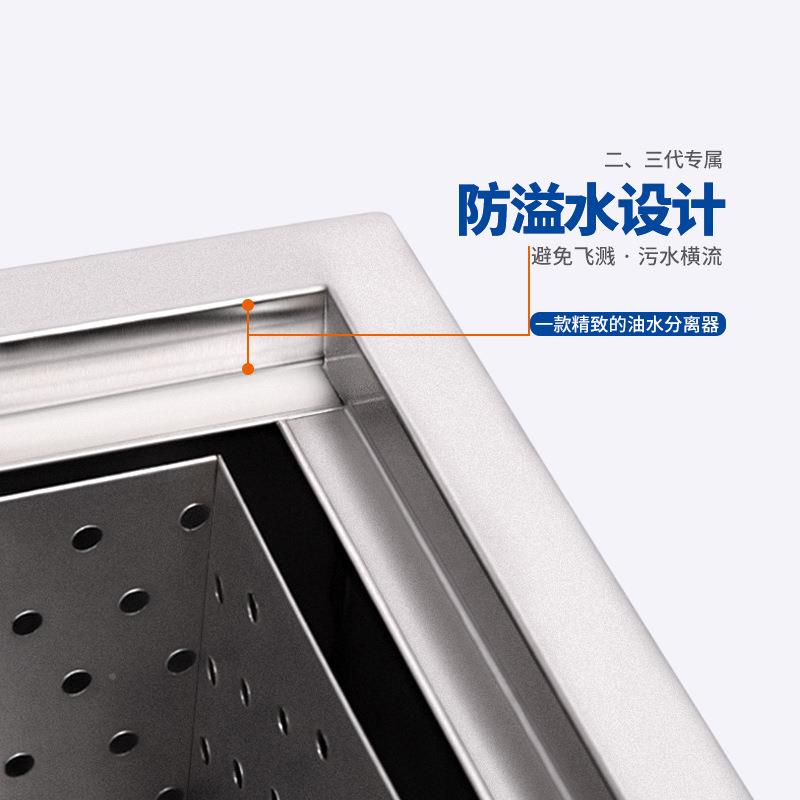 下油水分器BJ-YS型厨用房餐饮离过滤器商水油污水饭店水道家用地