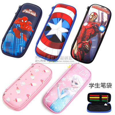 韩国笔袋大容量男女孩小学生卡通文具盒儿童铅笔盒小清新可爱创意