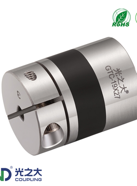 高减震精密橡胶联轴器GTC大扭矩伺服电机丝杆弹性梅花膜片连轴器