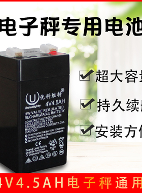 电子秤充电器开关电池维修配件大全电池通用4v蓄电池充电器6v