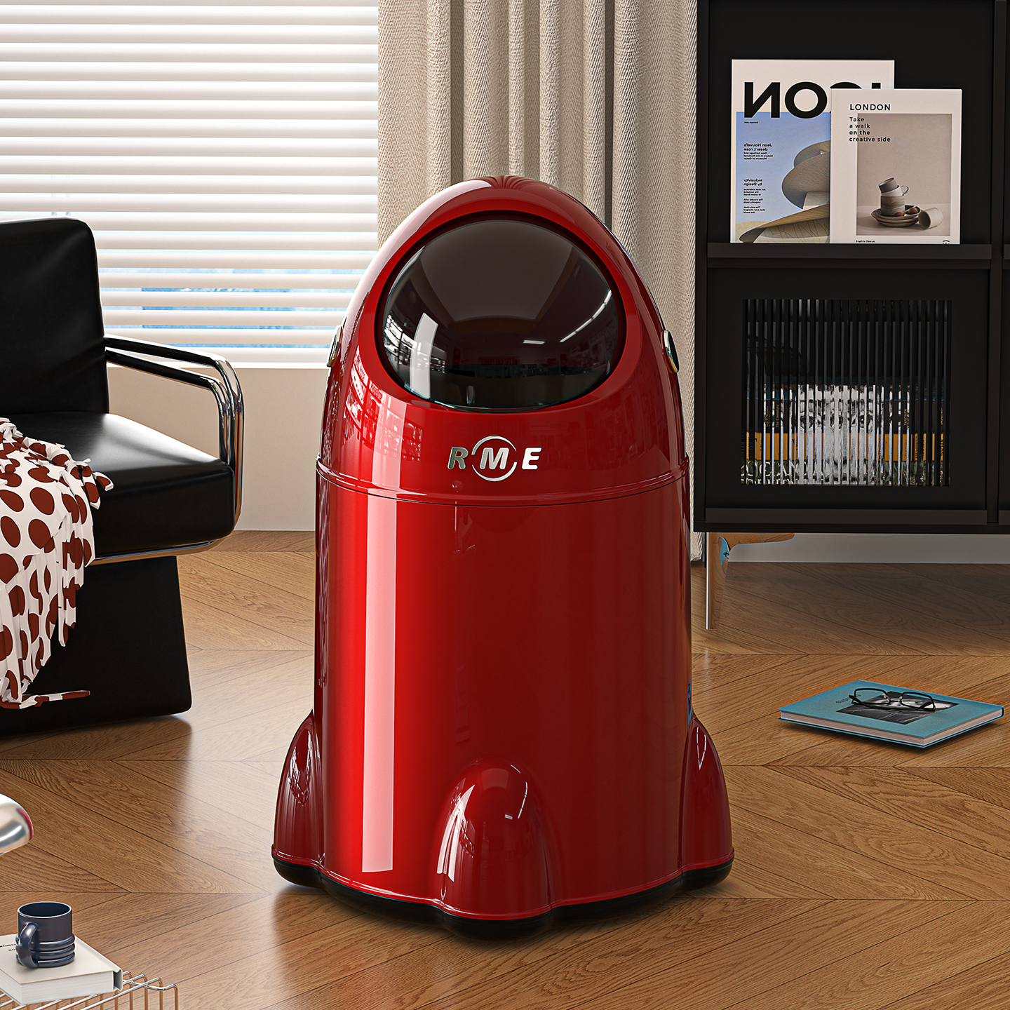 客厅垃圾桶2025新款家用高颜值大容量卧室厨房垃圾筒厕所简约纸篓