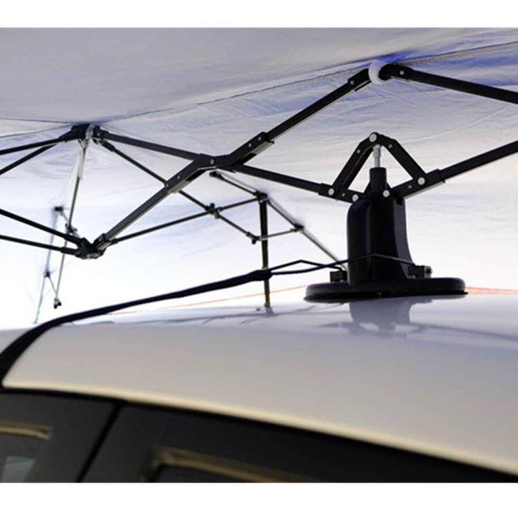 自动折叠车车棚移汽动汽篷车车遮JYF-0001阳伞全自动顶遮阳篷推拉