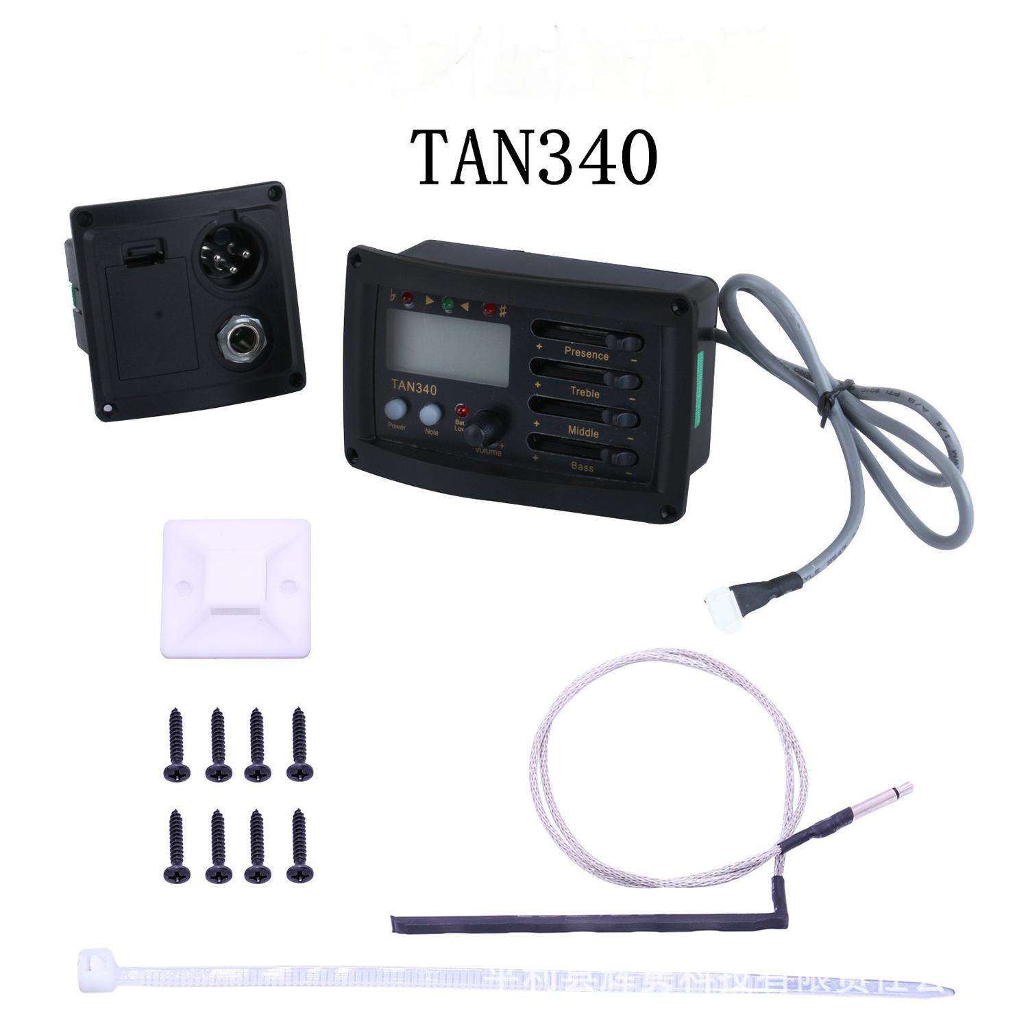 木吉他压电拾音器4段EQ均衡