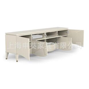 美乡WHG村简约储靠墙电视柜现式代轻奢客厅收物纳视听柜别样墅板