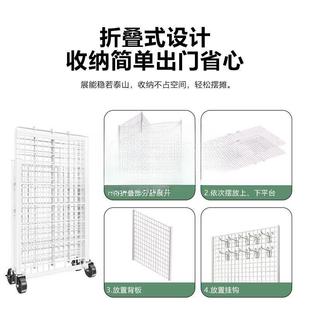 移动叠摆摊小推车一秒收摊摊市地专用花车促销 展示架厂折家包881