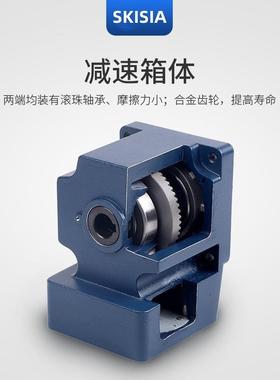 单相220V直调速齿轮减速电机120W20角0W4W0075中4190空1.5KW三相3